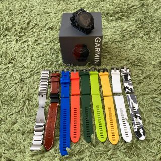 マラソン限定!ポイント5倍 【豪華・美品・箱付】GARMIN FENIX 5S 国内