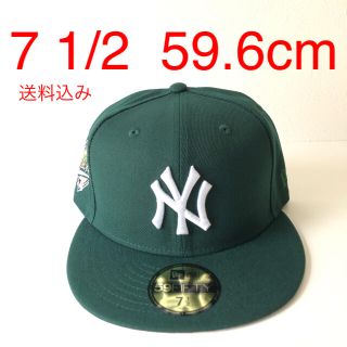 ニューエラー(NEW ERA)のNew Era Green 1/2 Cap ニューエラ ヤンキース ツバ裏ピンク(キャップ)