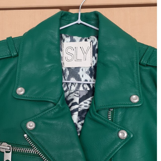 SLY(スライ)の新品　SLY ライダースジャケット レディースのジャケット/アウター(ライダースジャケット)の商品写真