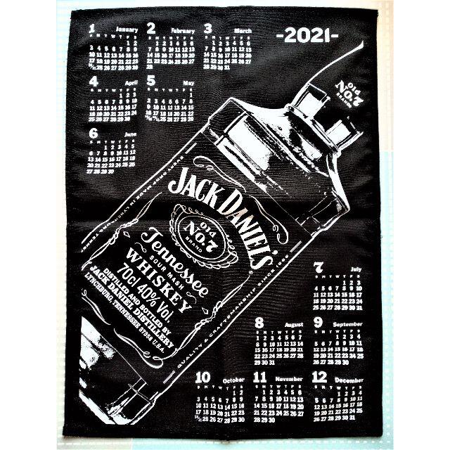非売品！　ジャックダニエル　タペストリーカレンダー２０２１年版(ブラック) | フリマアプリ ラクマ