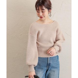 ナチュラルクチュール(natural couture)のふわふわ　カシュクールニット　natural couture(ニット/セーター)