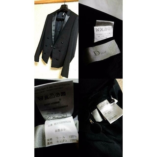 正規良品 Dior ディオールオム ナロースモーキングジャケット 黒
