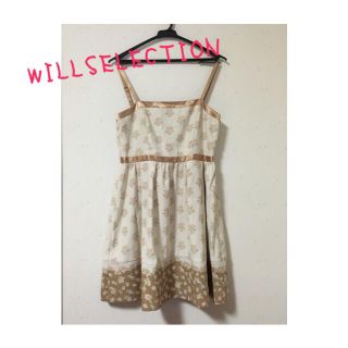 ウィルセレクション(WILLSELECTION)のワンピース(ひざ丈ワンピース)