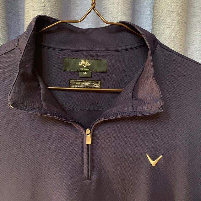 Callaway(キャロウェイ)のゴルフウェア　メンズ　長袖　ポロシャツ メンズのトップス(シャツ)の商品写真