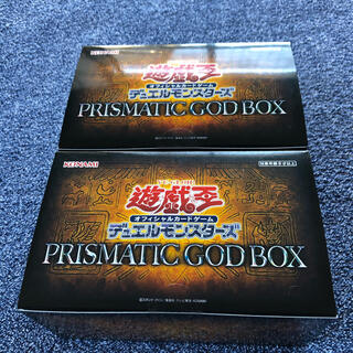 ユウギオウ(遊戯王)の遊戯王　prismatic god box ゴッドボックス　新品.未開封(Box/デッキ/パック)