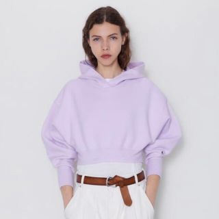 ザラ(ZARA)のZARA ニットパーカー(パーカー)