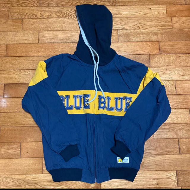 BLUE BLUE(ブルーブルー)のBLUE BLUE ラッセルパーカー　s メンズのジャケット/アウター(ナイロンジャケット)の商品写真