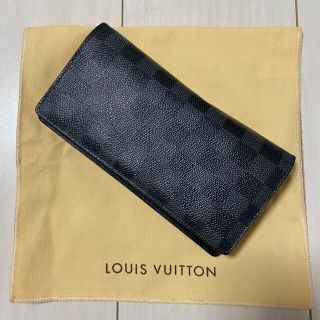 ルイヴィトン(LOUIS VUITTON)の【中古】ルイヴィトン 長財布ダミエグラフィット ポルトフォイユ・ブラザ (長財布)