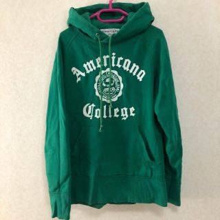 Americana アメリカーナ パーカー スウェット グリーン 緑