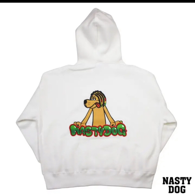 MYのブランド NastyDog Character Hoodie Whiteの通販 by ys's shop ...