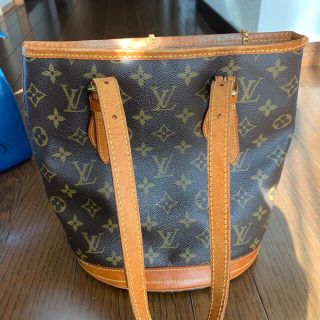 ルイヴィトン(LOUIS VUITTON)のルイヴィトン モノグラム バケツ　外観◯ 内側×〜△(ハンドバッグ)