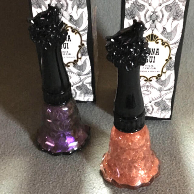 ANNA SUI(アナスイ)のアナスイ  ネイルカラー💜🧡I203 & 606 コスメ/美容のネイル(マニキュア)の商品写真