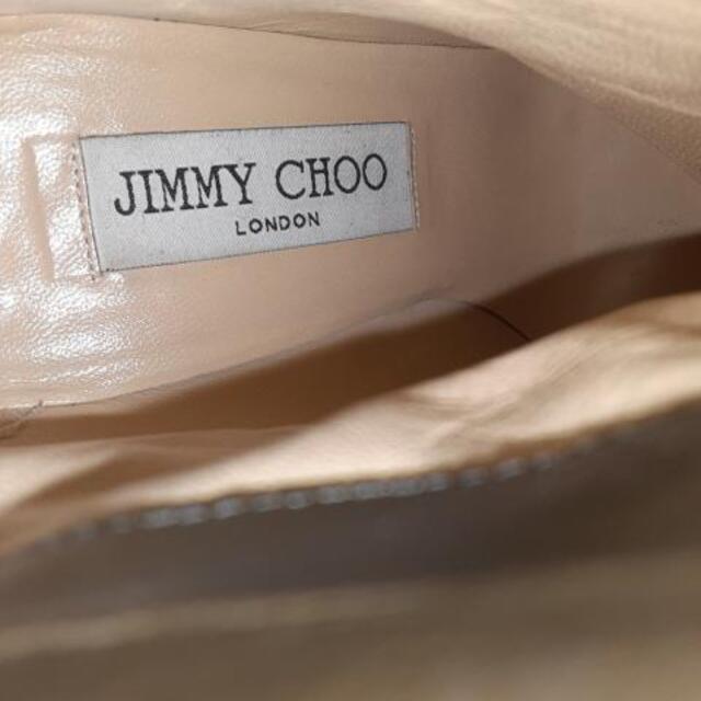 JIMMY CHOO(ジミーチュウ)のジミーチュウ ショートブーツ 34 レザー レディースの靴/シューズ(ブーツ)の商品写真