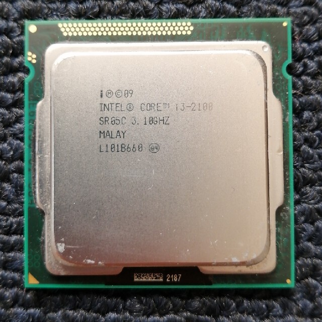 【ジャンクCPU】Core i3 2100/3.10GHz スマホ/家電/カメラのPC/タブレット(PCパーツ)の商品写真