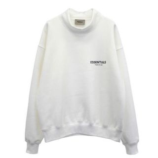 エッセンシャル(Essential)のLサイズ essentials Mockneck Fleece ホワイト(スウェット)