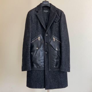 ディースクエアード(DSQUARED2)のdsquared2  コート 国内価格327000円　ディースクエアード 極美品(チェスターコート)