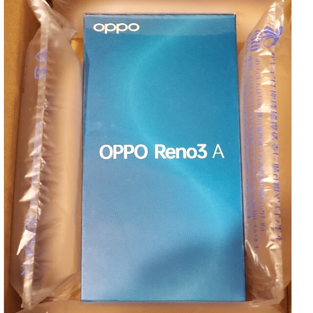OPPO Reno3 A 新品未開封 ホワイト SIMロック解除済 利用制限○