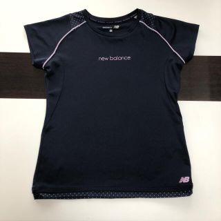 ニューバランス(New Balance)のニューバランス　Tシャツ　ジム　スポーツ　M  ドット柄(Tシャツ(半袖/袖なし))