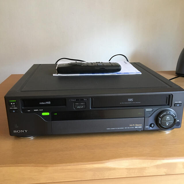 SONY VHS 8mmビデオデッキ　ジャンク品