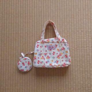 キャスキッドソン(Cath Kidston)のCath kids 花柄ミニバッグ(トートバッグ)