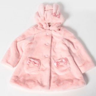 シャーリーテンプル(Shirley Temple)の専用☆シャーリーテンプル うさぎ ボア コート ジャケット S ピンク(コート)