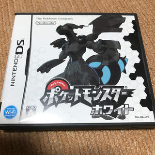 ニンテンドーDS(ニンテンドーDS)のポケットモンスターホワイト(家庭用ゲームソフト)