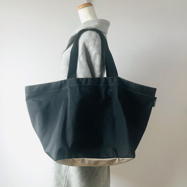 Herve Chapelier(エルベシャプリエ)の変更済　極美品　エルベシャプリエ  トート　XL レディースのバッグ(トートバッグ)の商品写真