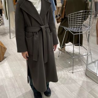 Noble - NOBLE 2020 aw リバーノーカラーコートの通販 by ぽこ ...