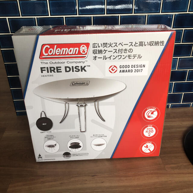 Coleman(コールマン)の【新品未使用・焚き火シート付】コールマン  ファイアーディスク スポーツ/アウトドアのスポーツ/アウトドア その他(その他)の商品写真