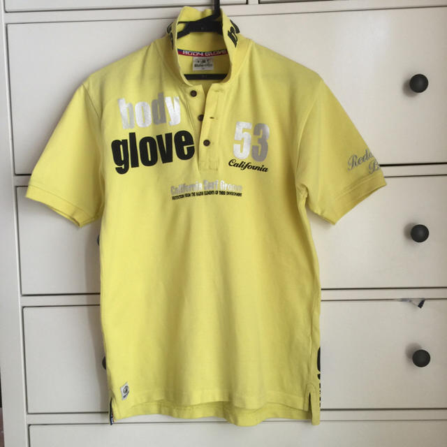Body Glove(ボディーグローヴ)のBODY GLOVE イエローポロシャツ メンズのトップス(ポロシャツ)の商品写真