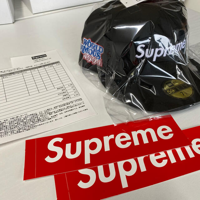 Supreme(シュプリーム)のWorld Famous Box Logo New Era® 新品未使用 メンズの帽子(キャップ)の商品写真