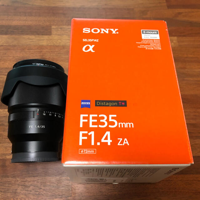 世界的に有名な SONY - SONY FE35mm F1.4 SEL35F14Z carlzeiss レンズ