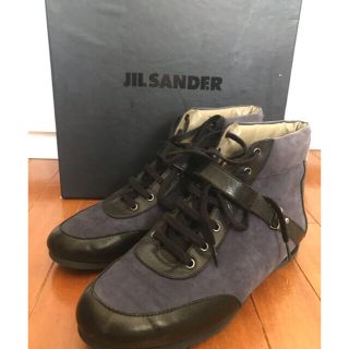 ジルサンダー(Jil Sander)のJIL SANDER.  レディースレザースニーカー(スニーカー)