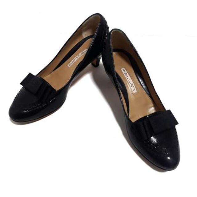 PELLICO(ペリーコ)のペリーコ パンプス 34 1/2 レディース - 黒 レディースの靴/シューズ(ハイヒール/パンプス)の商品写真