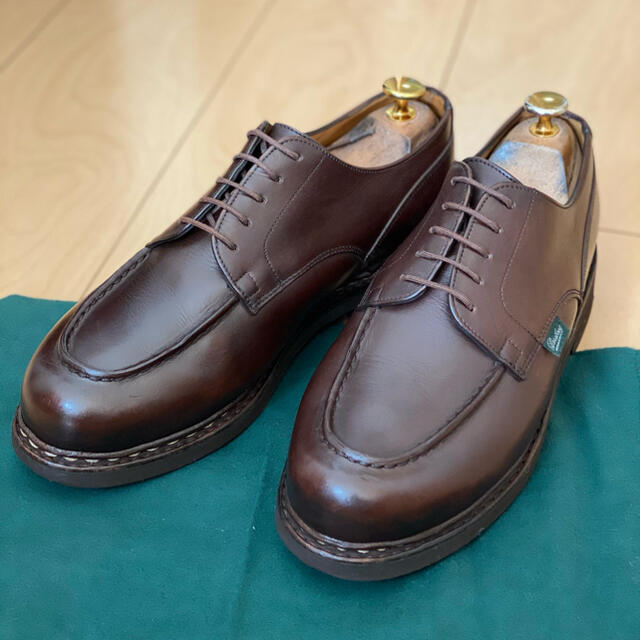 paraboot パラブーツ Uチップ シャンボード カフェ 7F 魅力的な価格