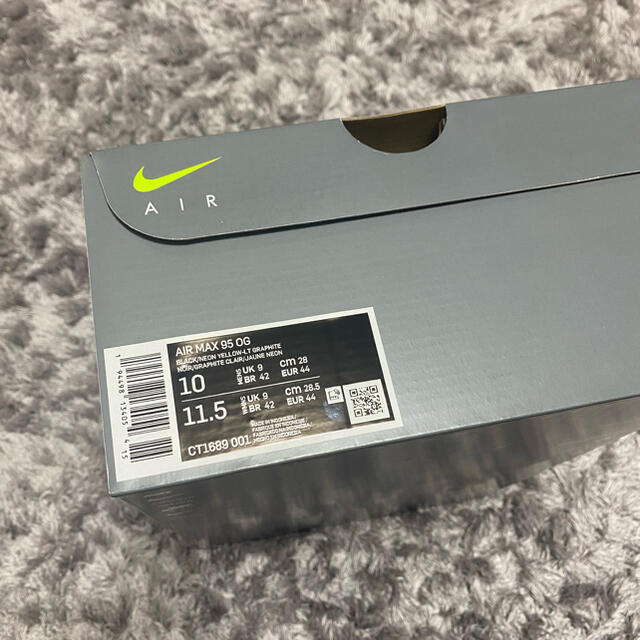 【Nike】air max 95 OG Neon Yellow 28.0cm