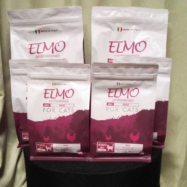 ELMO エルモ 成猫用（インドア）2kg×2袋＋400g×4袋セット 送料込
