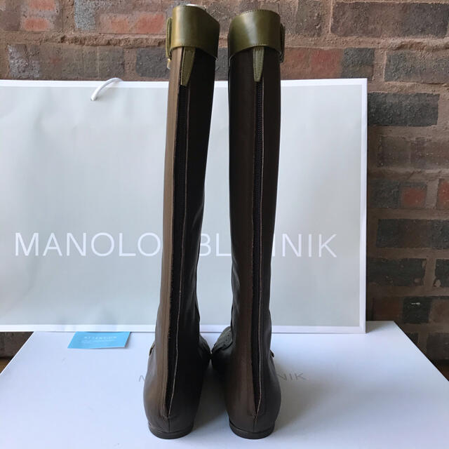 新品未使用　MANOLO BLAHNIK マノロブラニク　ブーツ　36 ロング