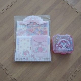 マイメロディ(マイメロディ)のマイメロディ レターセット&スタンプセット(キャラクターグッズ)