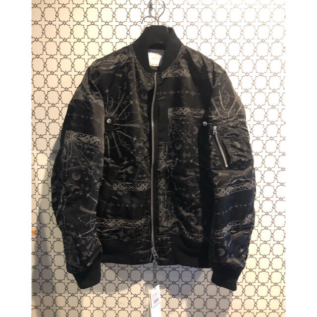 sacai x Dr. Woo Bandana Print Blouson - ミリタリージャケット