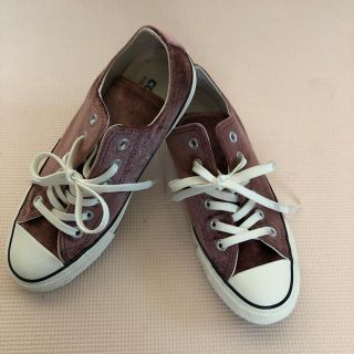 コンバース(CONVERSE)のコンバース スニーカー　ベルベット(スニーカー)