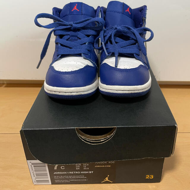 NIKE(ナイキ)のNike Jordan 1 Retro high Bt ジョーダン1 13cm キッズ/ベビー/マタニティのベビー靴/シューズ(~14cm)(スニーカー)の商品写真