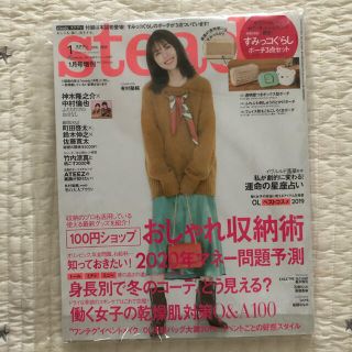 タカラジマシャ(宝島社)の雑誌　steady 2020年1月号増刊(ファッション)