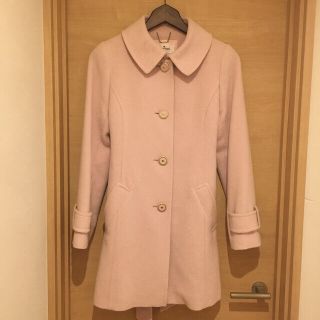 クレージュ(Courreges)のクレージュ　ピンク　コート　新品(ロングコート)