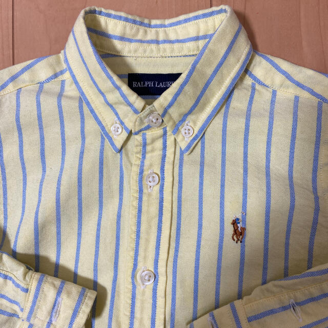 Ralph Lauren(ラルフローレン)の【美品】ラルフローレン　ベビー　キッズ　90cm Yシャツ キッズ/ベビー/マタニティのキッズ服男の子用(90cm~)(ブラウス)の商品写真