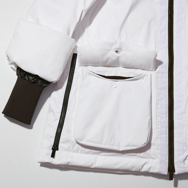 UNIQLO(ユニクロ)のユニクロ ジルサンダーハイブリッドダウンショートコート レディースのジャケット/アウター(ダウンジャケット)の商品写真
