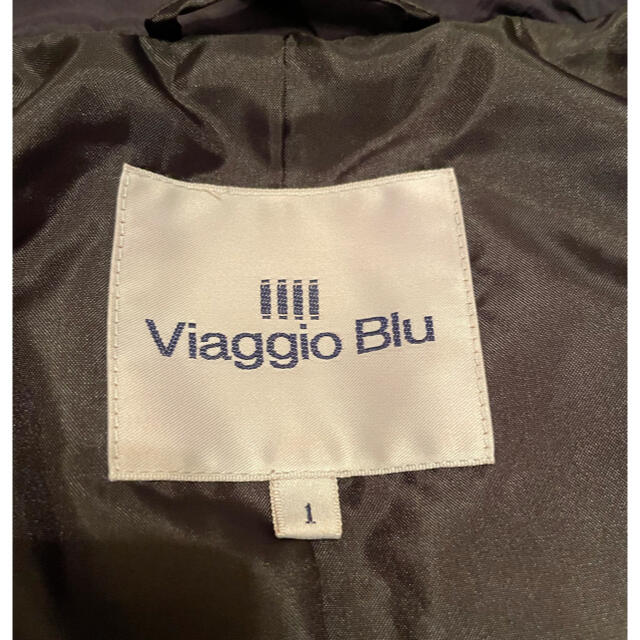 VIAGGIO BLU(ビアッジョブルー)のノンタン様専用　　ダウンコート　ビアジョブルー レディースのジャケット/アウター(ダウンコート)の商品写真