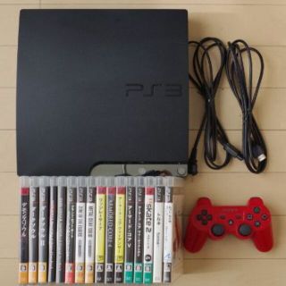 【ソフト12本】PS3 本体 120GB【動作確認済】