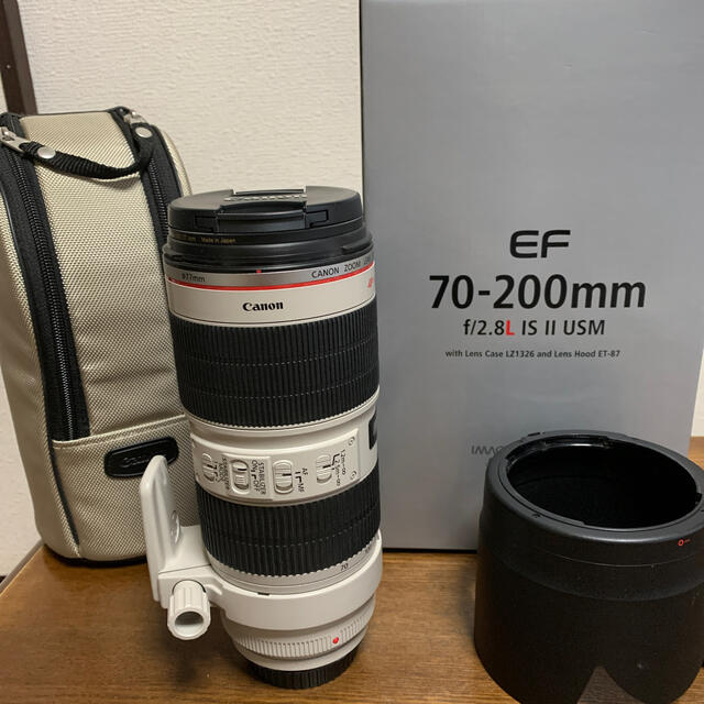 Canon 望遠ズームレンズ EF70-200mmF2.8L IS II USMスマホ/家電/カメラ