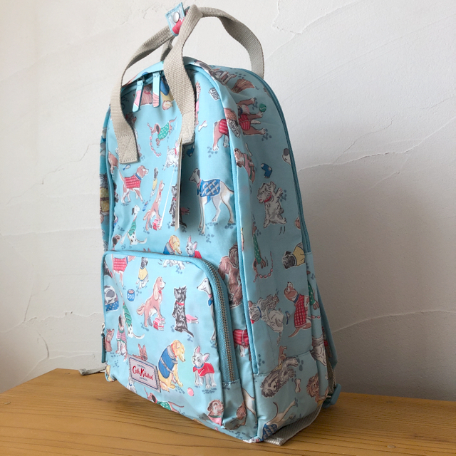 Cath Kidston(キャスキッドソン)のCath Kidston キャスキッドソン 犬 バックパック 水色 レディースのバッグ(リュック/バックパック)の商品写真